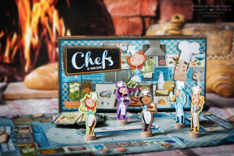 ПРЕДЗАКАЗ! Настольная игра Марбушка Шеф-повар (Chefs)